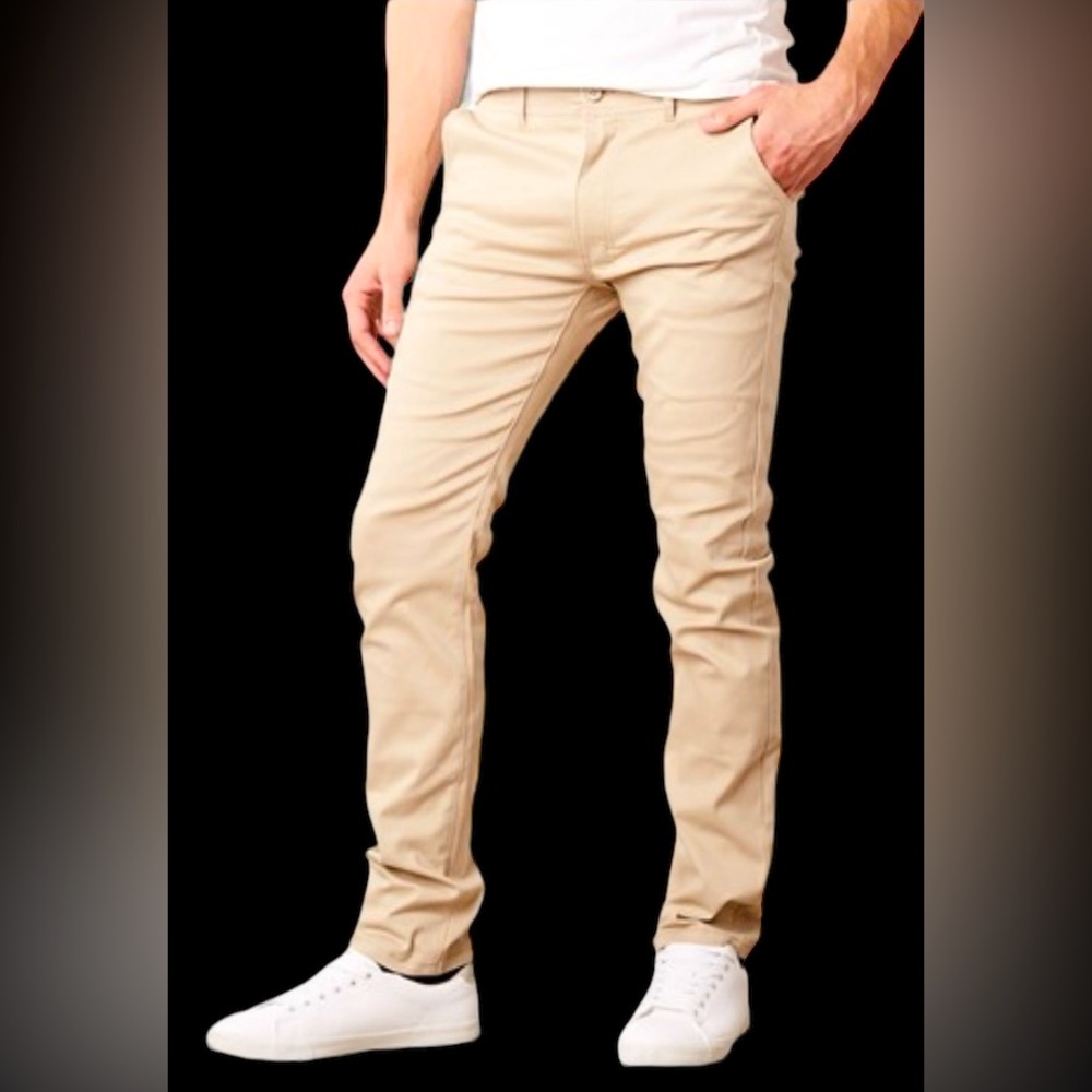 Brand New With Tags Mens Stretch Classic Chino Pants